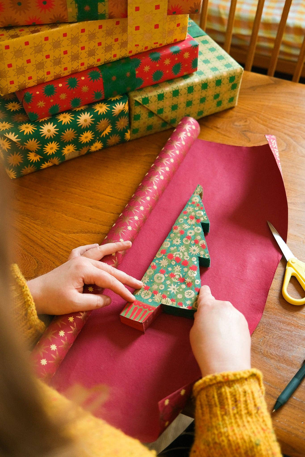 Screen Printed Christmas Tree - Distinctly Living