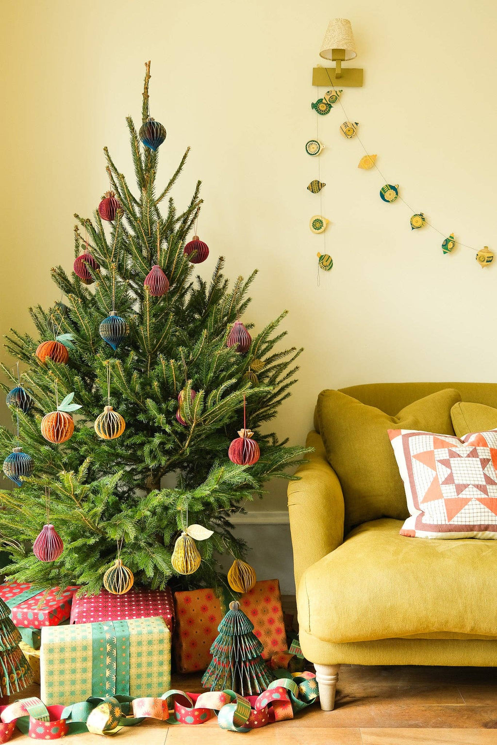 Screen Printed Christmas Tree - Distinctly Living