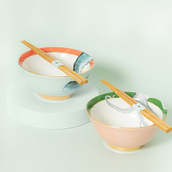 Sea Creature Ramen Bowl Set - Distinctly Living