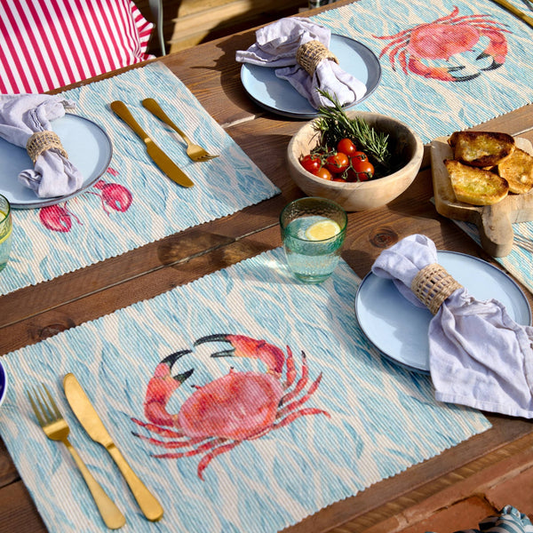 Sea Life Set of 4 Indoor or Outdoor Placemats - Distinctly Living