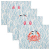 Sea Life Set of 4 Indoor or Outdoor Placemats - Distinctly Living