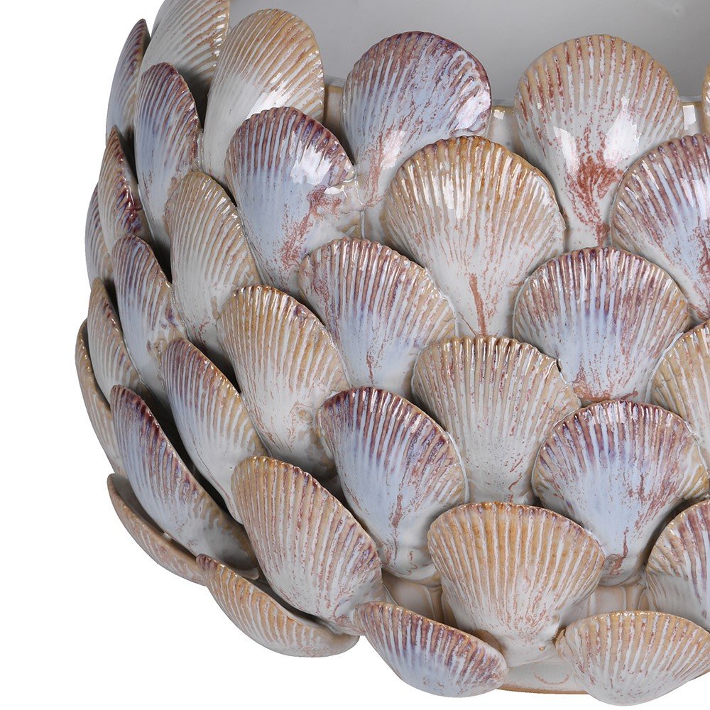Sea Shell Decorative Planter or Pot - Distinctly Living