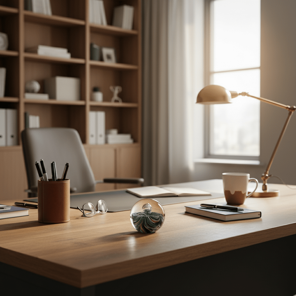 Sea Swirl Paperweight - Distinctly Living