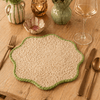 Set of 2 Wavy Jute Placemats - Various Colours - Distinctly Living