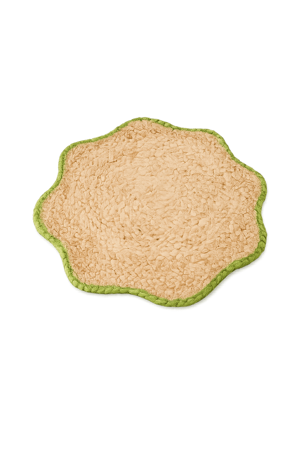 Set of 2 Wavy Jute Placemats - Various Colours - Distinctly Living