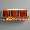 Set of 3 Votive Candles - Pumpkin & Ginger - Distinctly Living