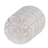 Set of 4 Round Gold Placemats - Distinctly Living