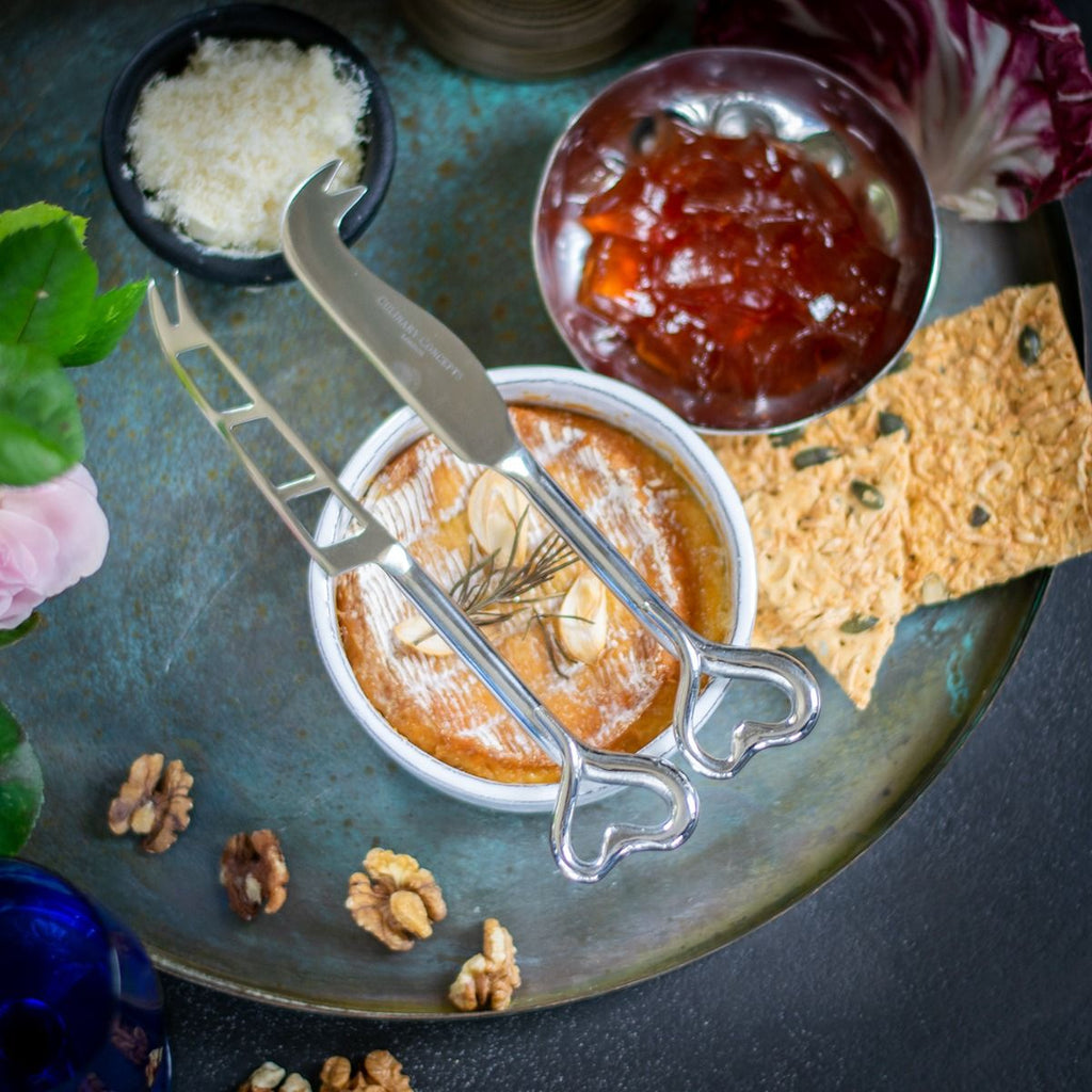 Set of Heart Cheese Knives - Distinctly Living