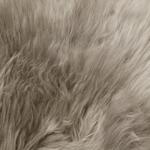 Sheepskin Seat Cover - Cushion - Pad - Taupe - Distinctly Living