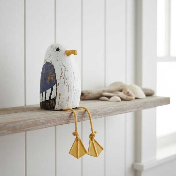 Shelf Sitting Seagull - Distinctly Living