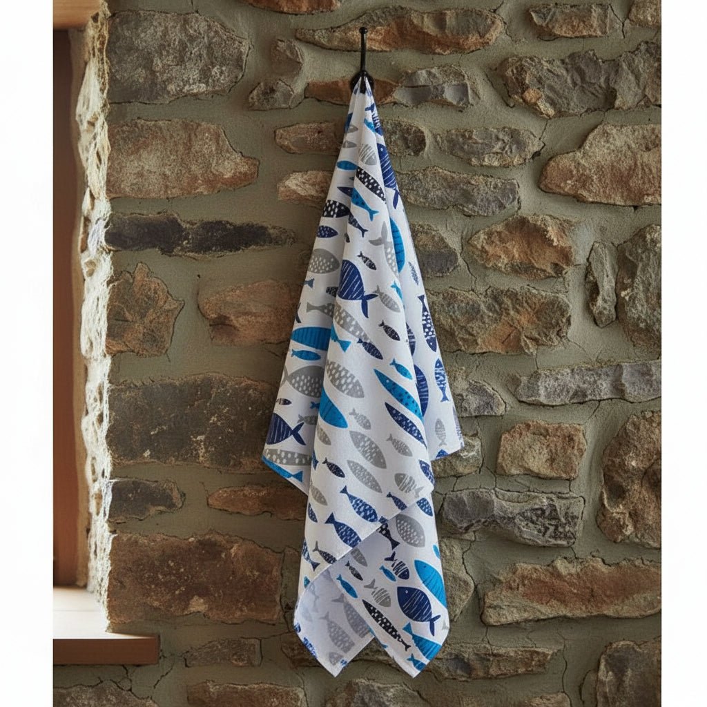 Shoal Tea Towel - Distinctly Living