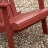 Slatted Garden Chair - Rust, Lead or Taupe - Distinctly Living
