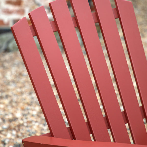 Slatted Garden Chair - Rust, Lead or Taupe - Distinctly Living
