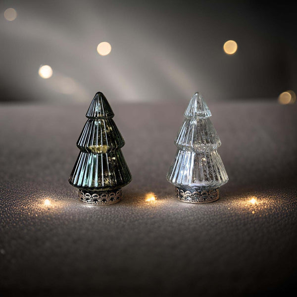 Small Green Christmas Tree with LED Lights - Distinctly Living