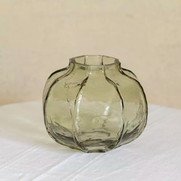 Small Quad Green Vase - Distinctly Living