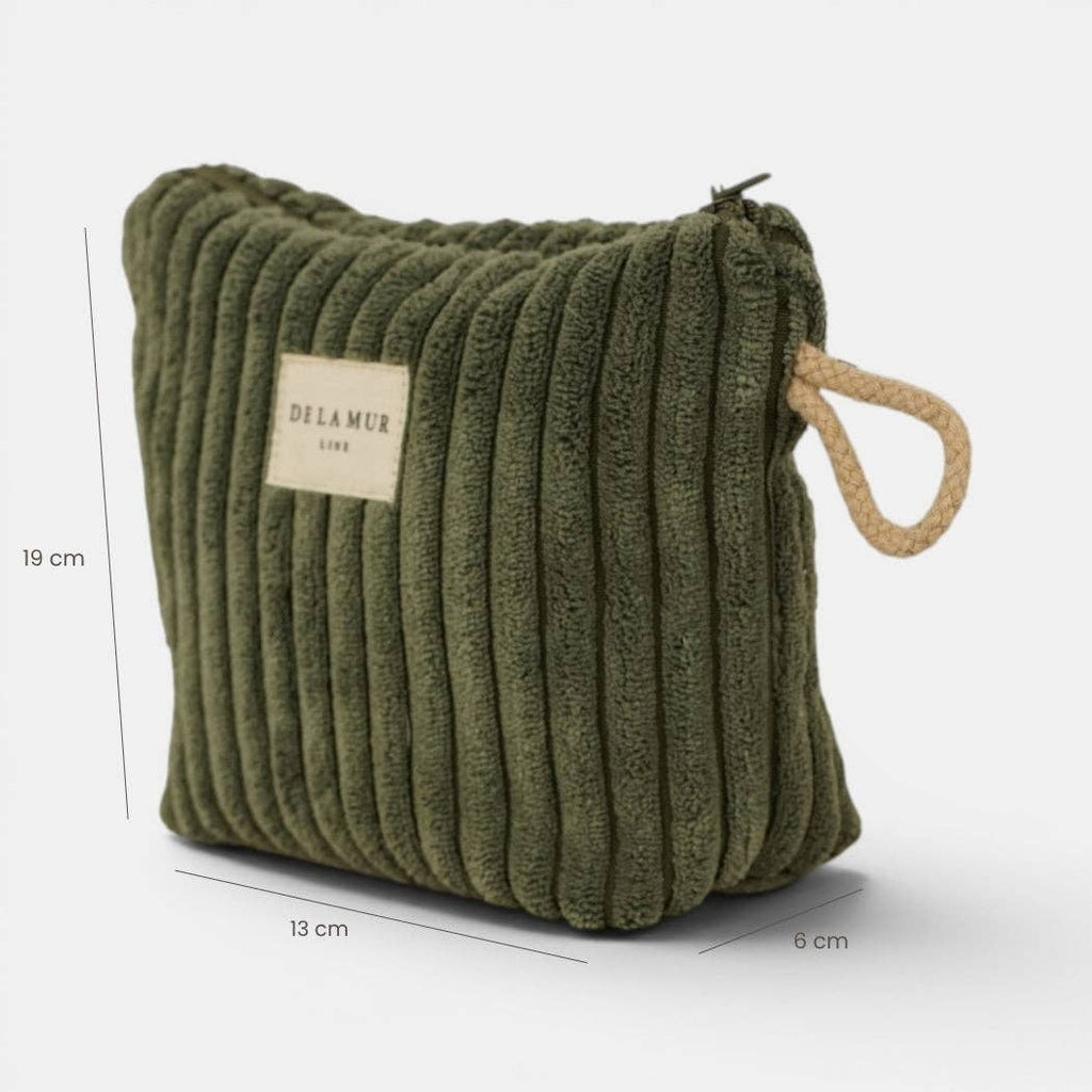 Small Toiletry Bag - Moss - Distinctly Living