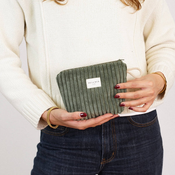 Small Toiletry Bag - Moss - Distinctly Living