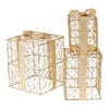 Starlit Gifts LED Present Boxes - Set of 3 - Distinctly Living