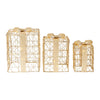 Starlit Gifts LED Present Boxes - Set of 3 - Distinctly Living