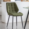 Stitch Dining Chair - Grey, Ochre, Green or Brown - Distinctly Living