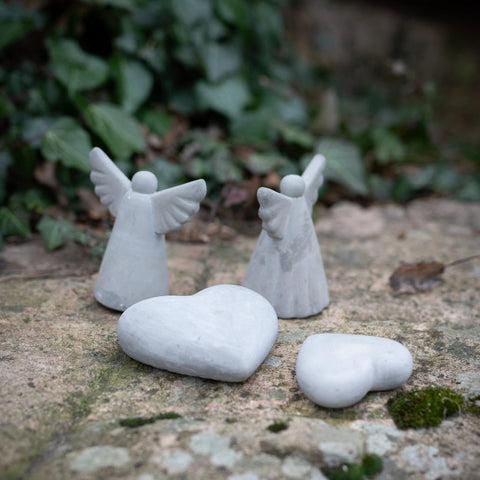 Stone Christmas Angel - Distinctly Living