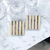 Striped Coasters in Box - Set of 4 - Distinctly Living