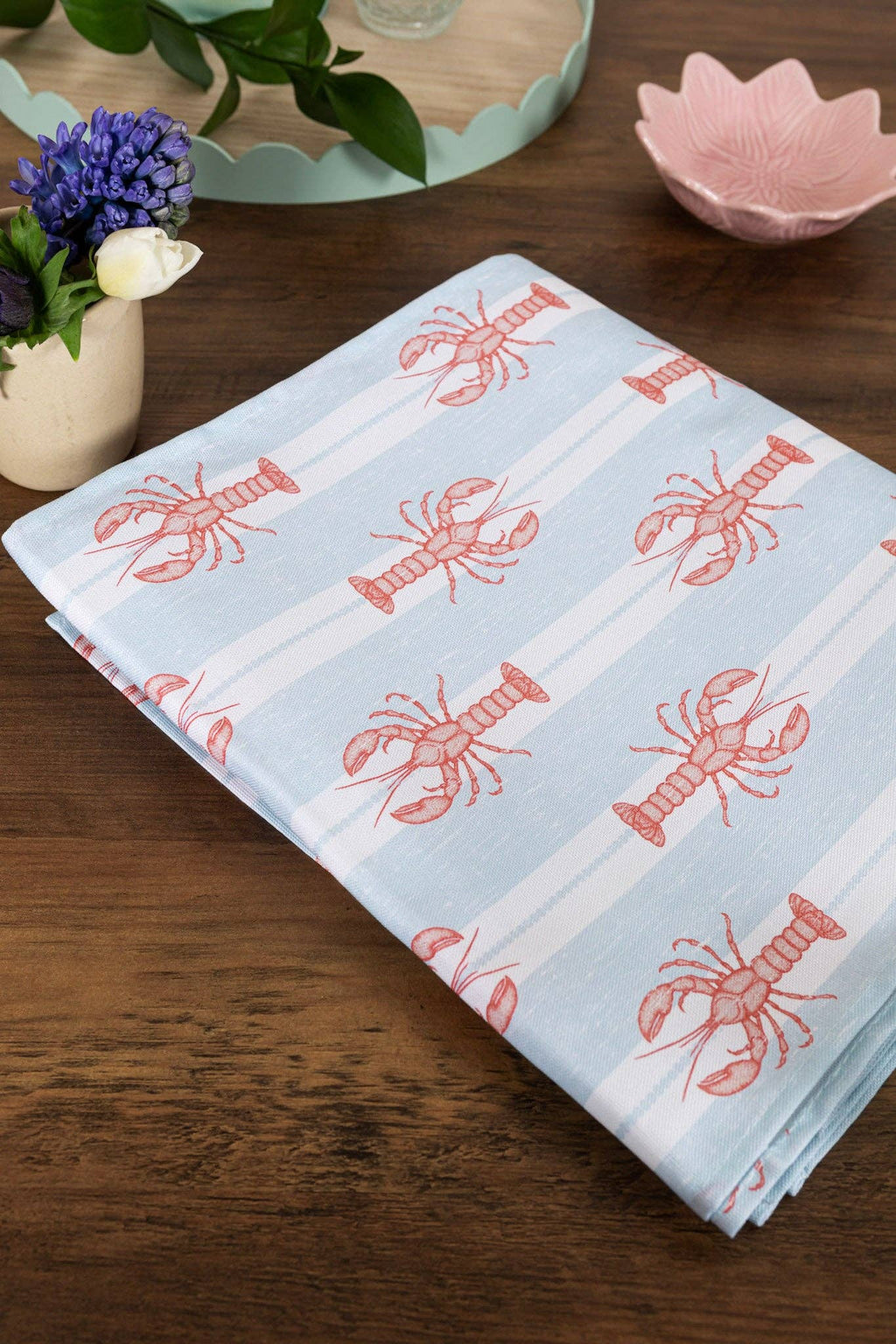 Striped Lobster Table Runner - Distinctly Living