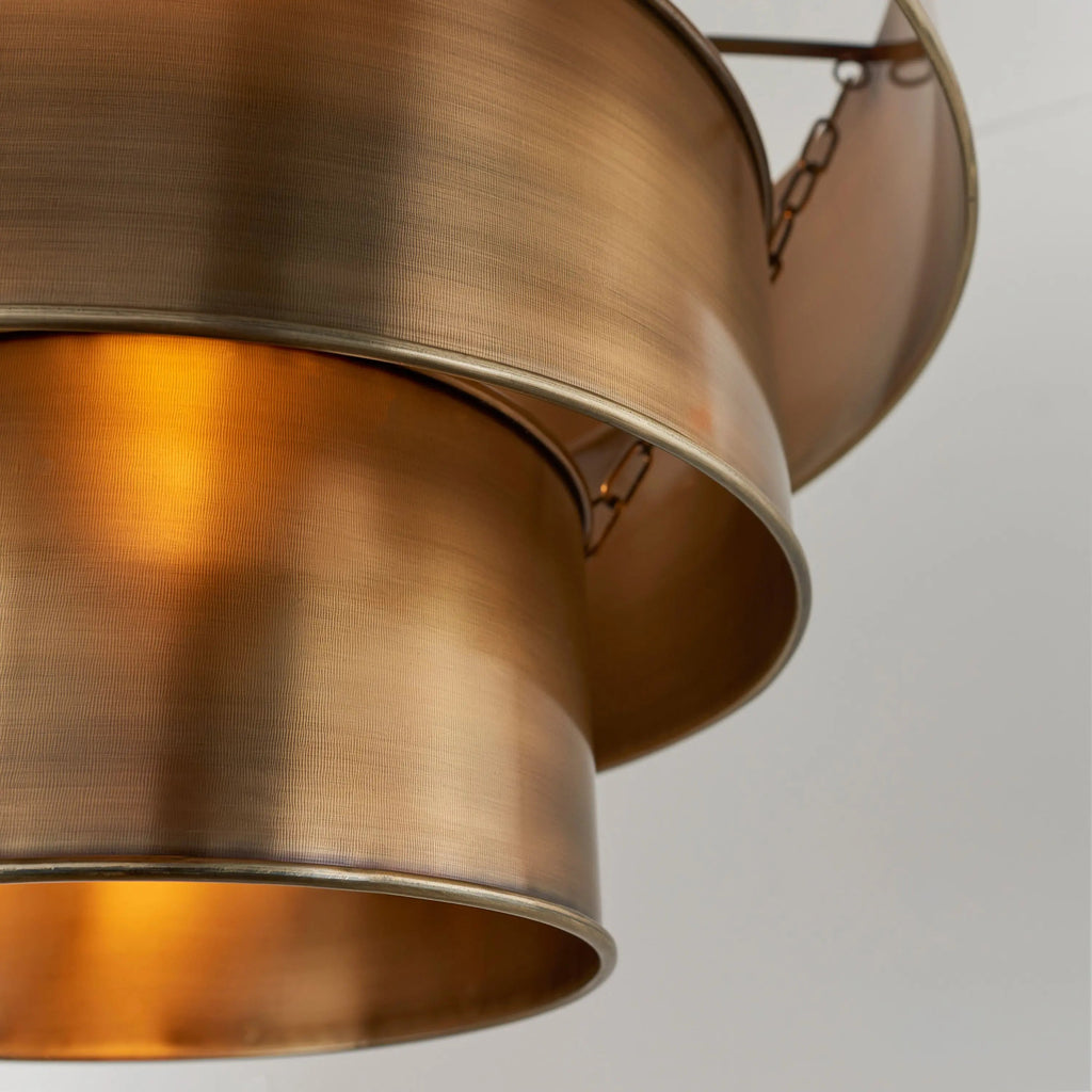 Suffolk Brass Pendant - Distinctly Living
