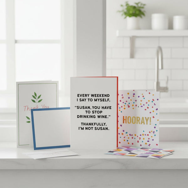 Susan Greetings Card - Distinctly Living
