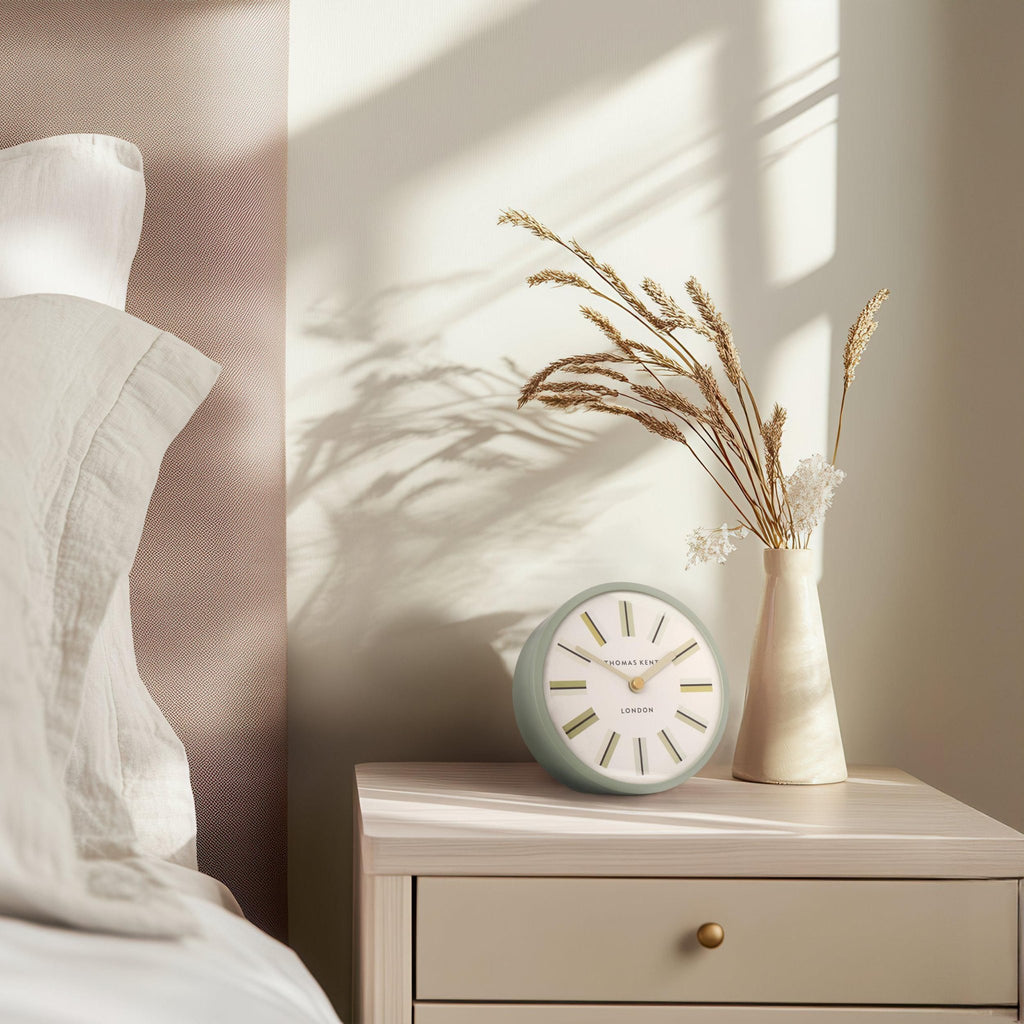 Swift Mantel Clock - Blue, Pink or Green - Distinctly Living