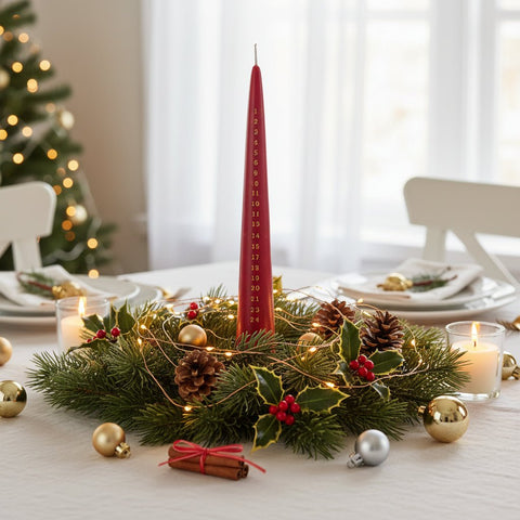 Tall Tapering Advent Candle - Distinctly Living