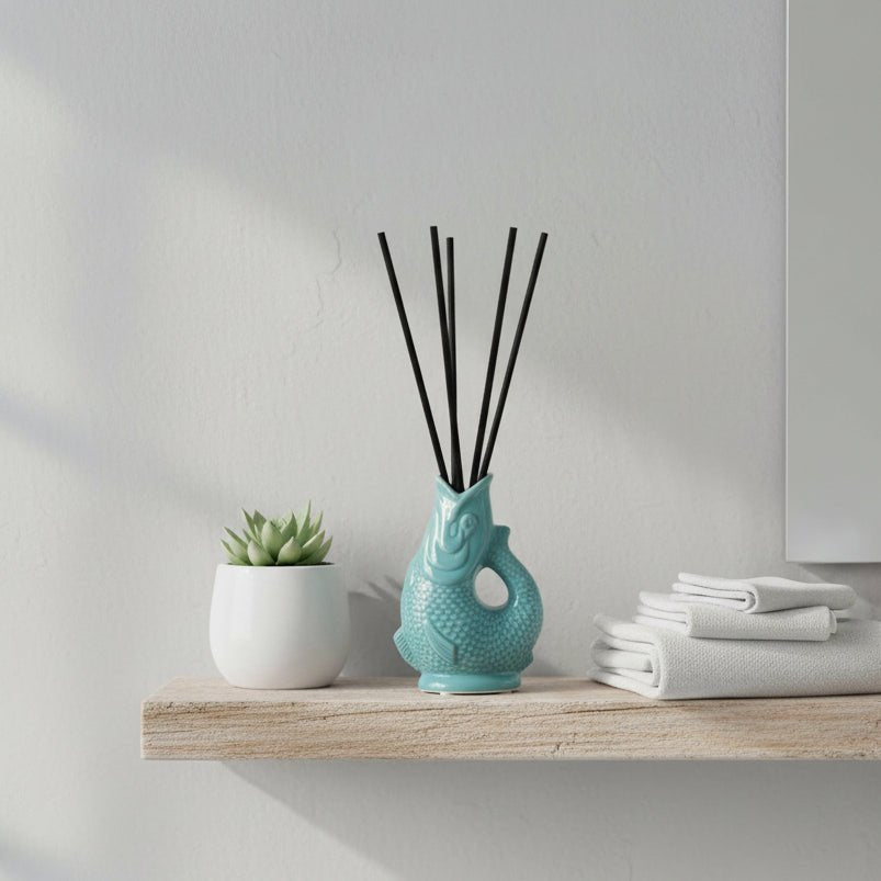 Teal Fish Reed Diffuser - Distinctly Living