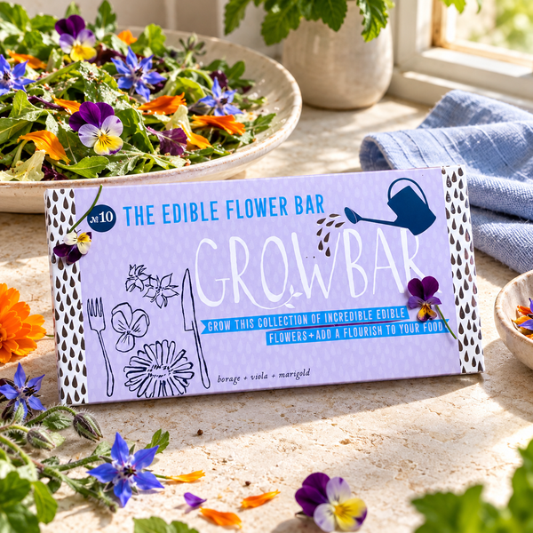 The Edible Flower Growbar - Distinctly Living
