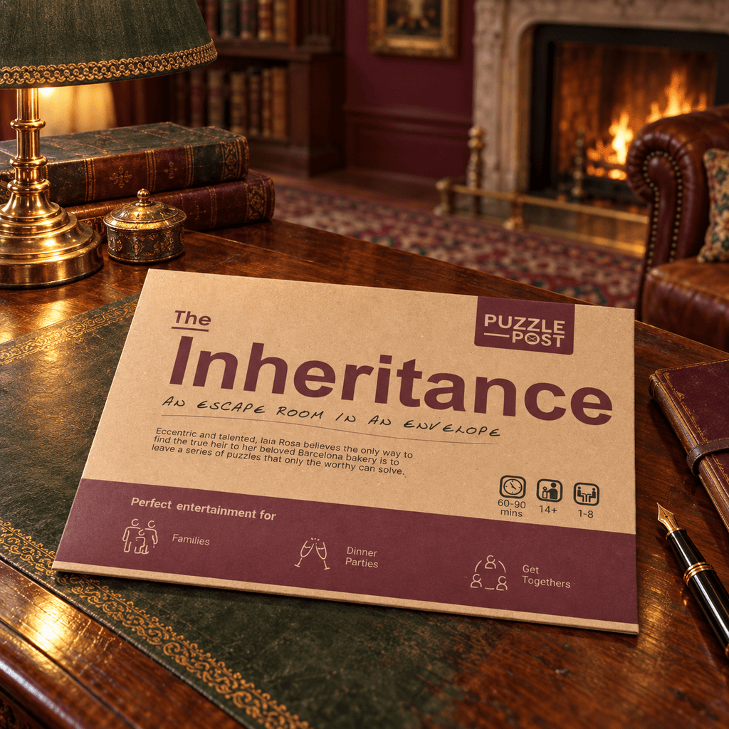 The Inheritance – Escape Room in an Envelope - Distinctly Living