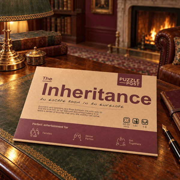 The Inheritance – Escape Room in an Envelope - Distinctly Living