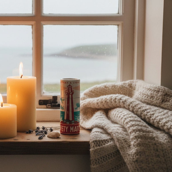 The Lighthouse | Small Cylinders - Safety Matches - Distinctly Living