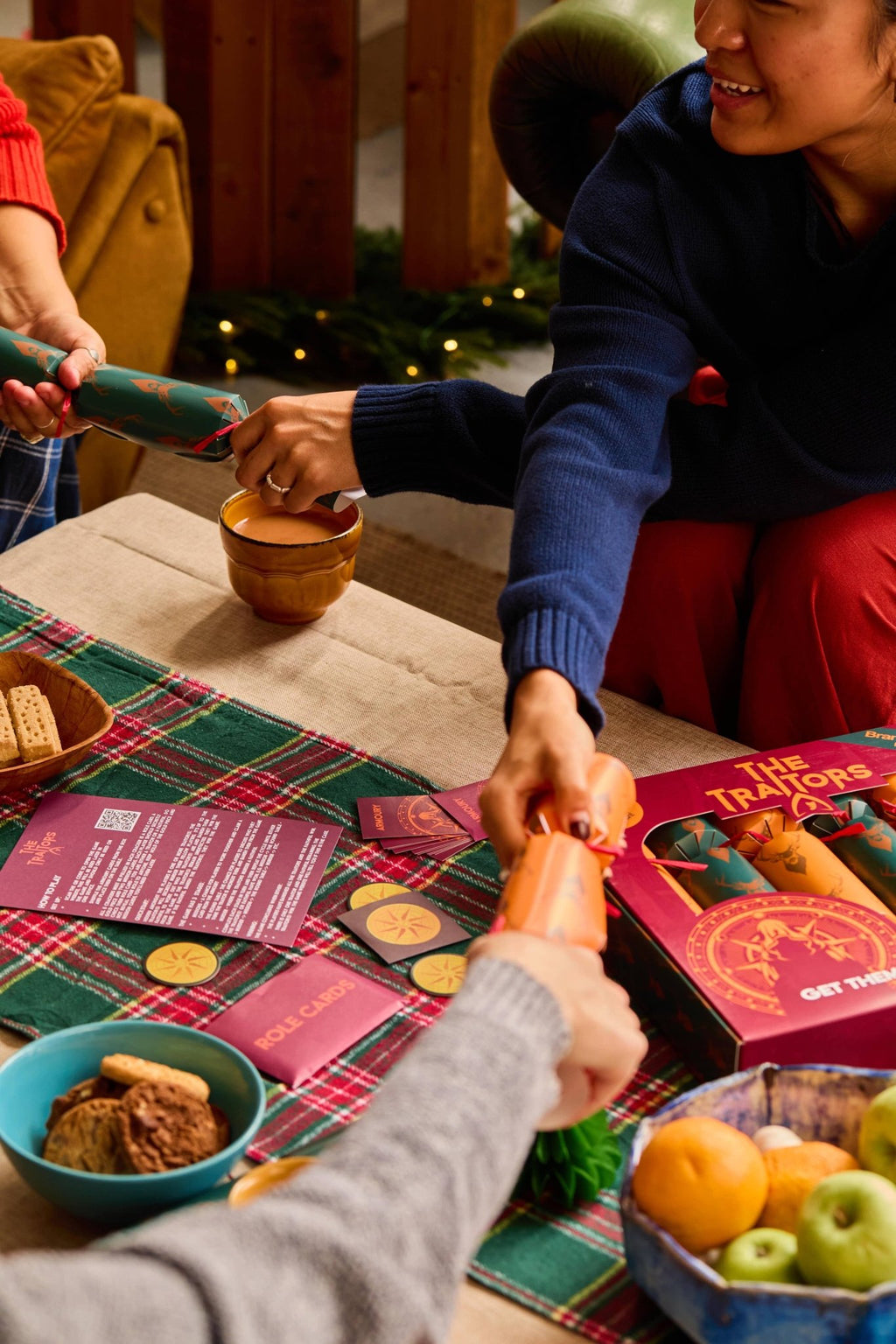 The Traitors Christmas Crackers – 2026 Edition, Set of 6 - Distinctly Living