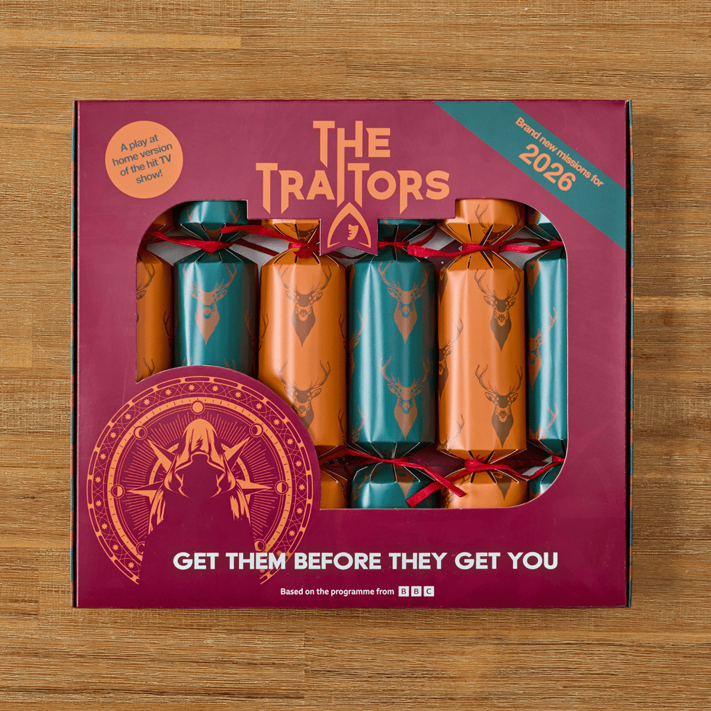The Traitors Christmas Crackers – 2026 Edition, Set of 6 - Distinctly Living