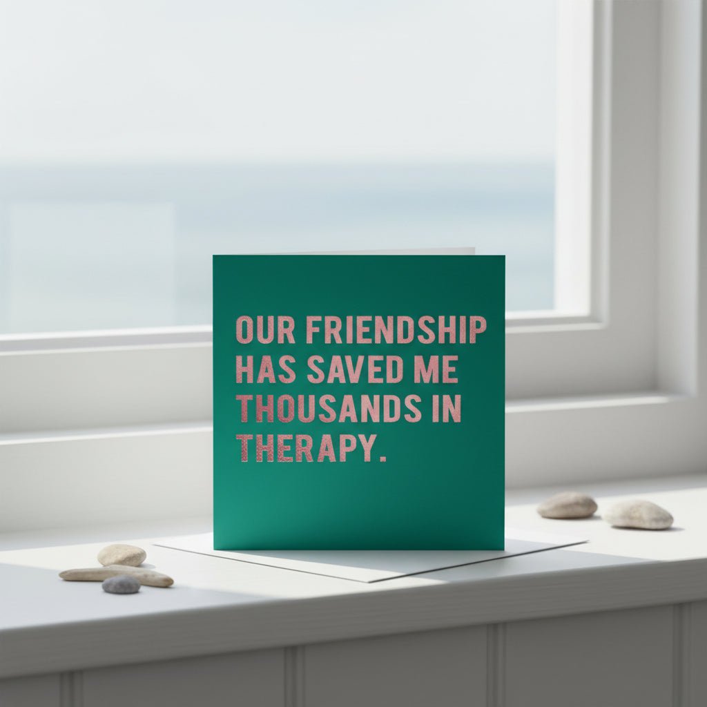 Therapy Greeting Card - Distinctly Living