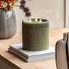 Three Wick LED Candle - Various Colours - Distinctly Living