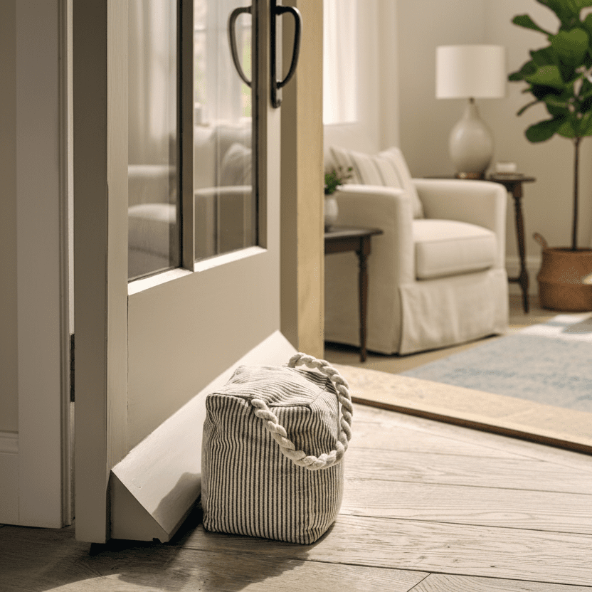 Ticking Stripe Doorstop - Distinctly Living