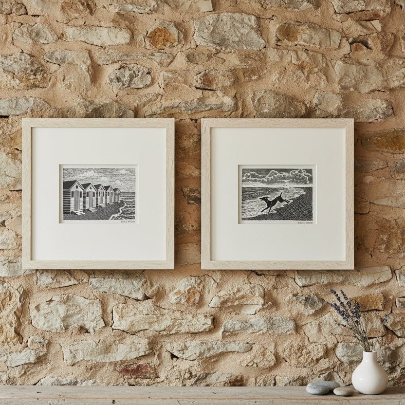 Tidal Tales Beaches - Set of 2 Prints by Laura Bolton - Distinctly Living