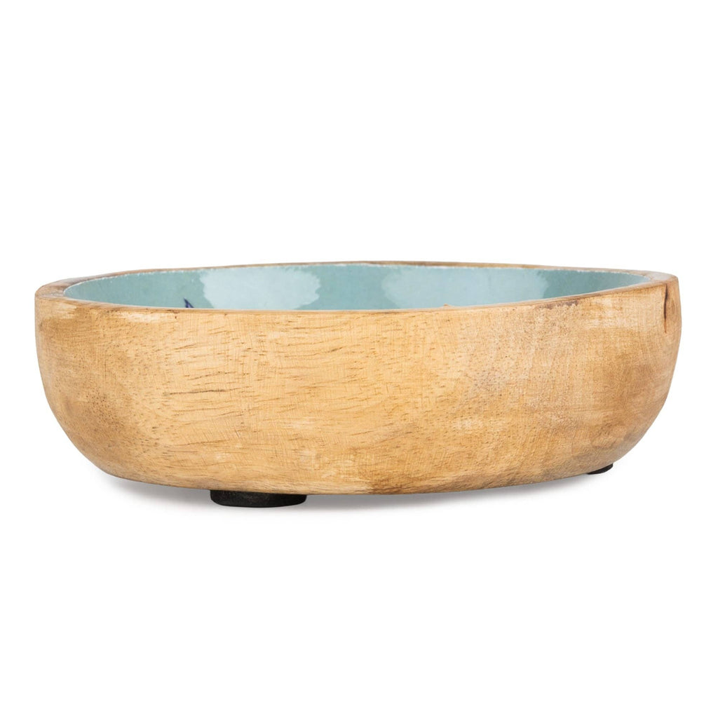 Tidal Teal Fish Bowl - Distinctly Living