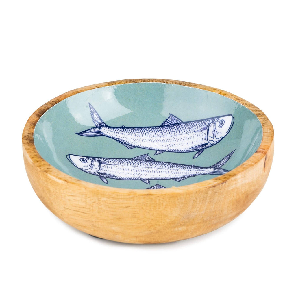 Tidal Teal Fish Bowl - Distinctly Living