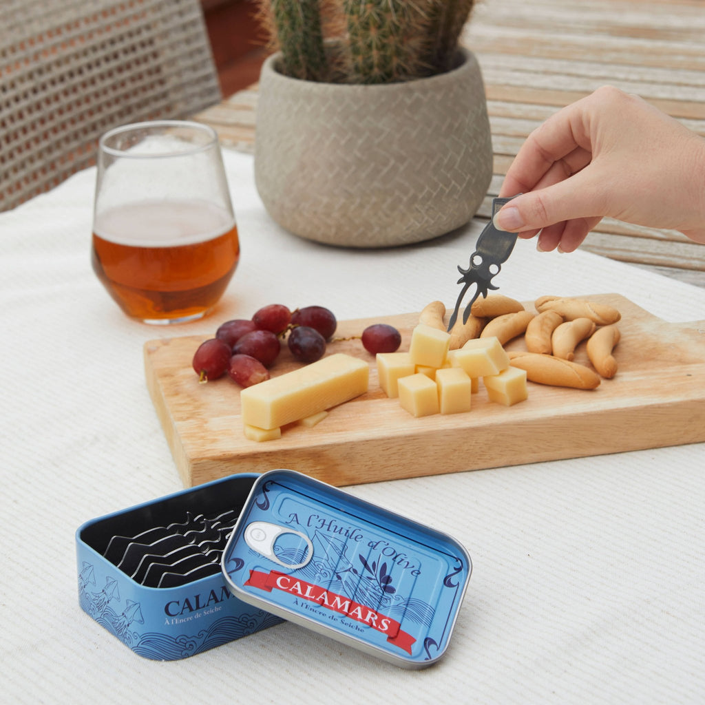 Tined Squid Cocktail Forks - Distinctly Living