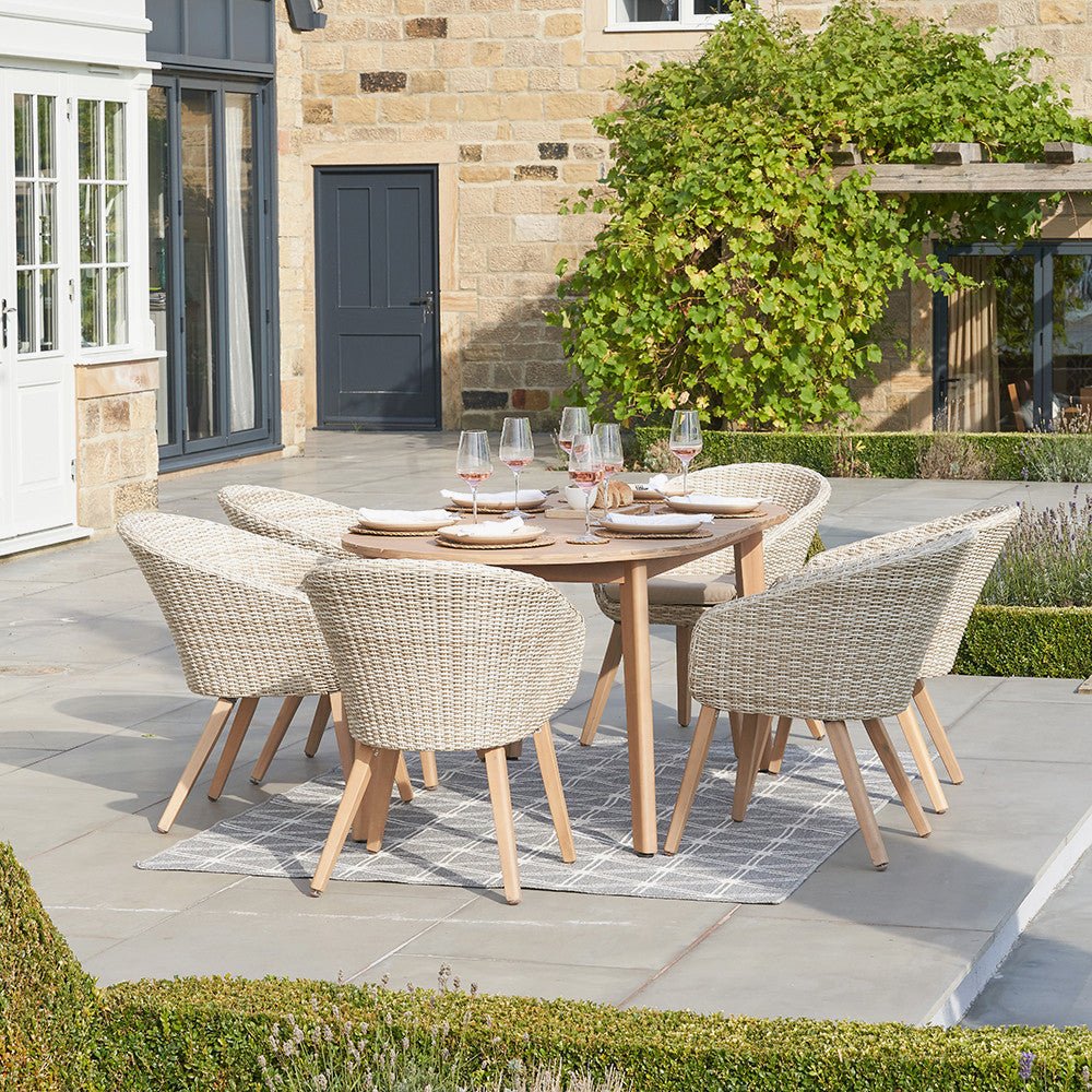 Todi Garden Dining Set - 6 Seater - Distinctly Living