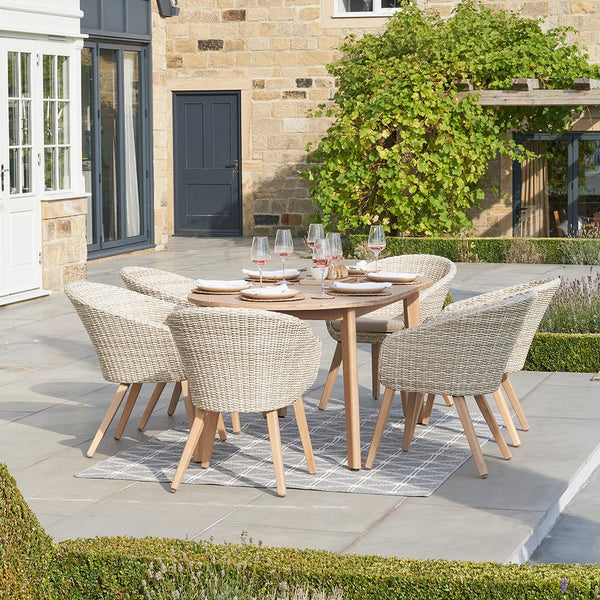 Todi Garden Dining Set - 6 Seater - Distinctly Living
