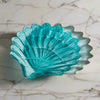 Turqoise Glass Shell Dish - Distinctly Living