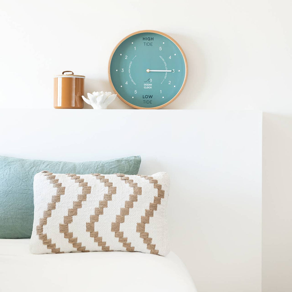 Turquoise Tide Clock - Distinctly Living