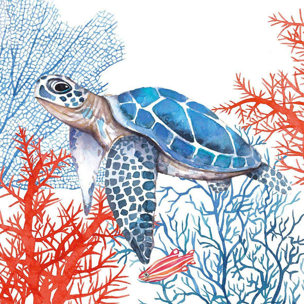 Turtle Paper Napkins Pack of 20 - Distinctly Living